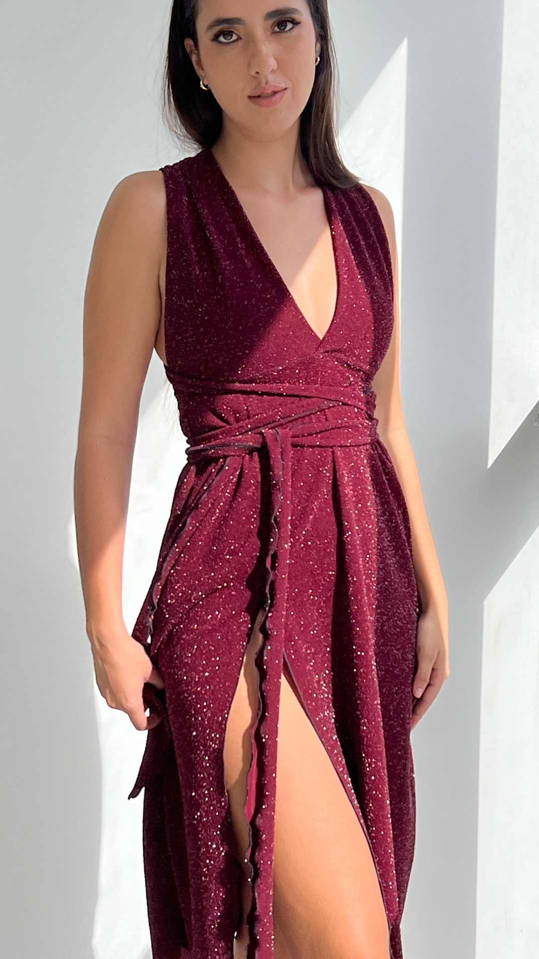 Ynes Infinite Convertible Shimmer Dress by Utopia Resortwear