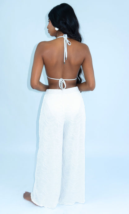 Luz - White flare pants