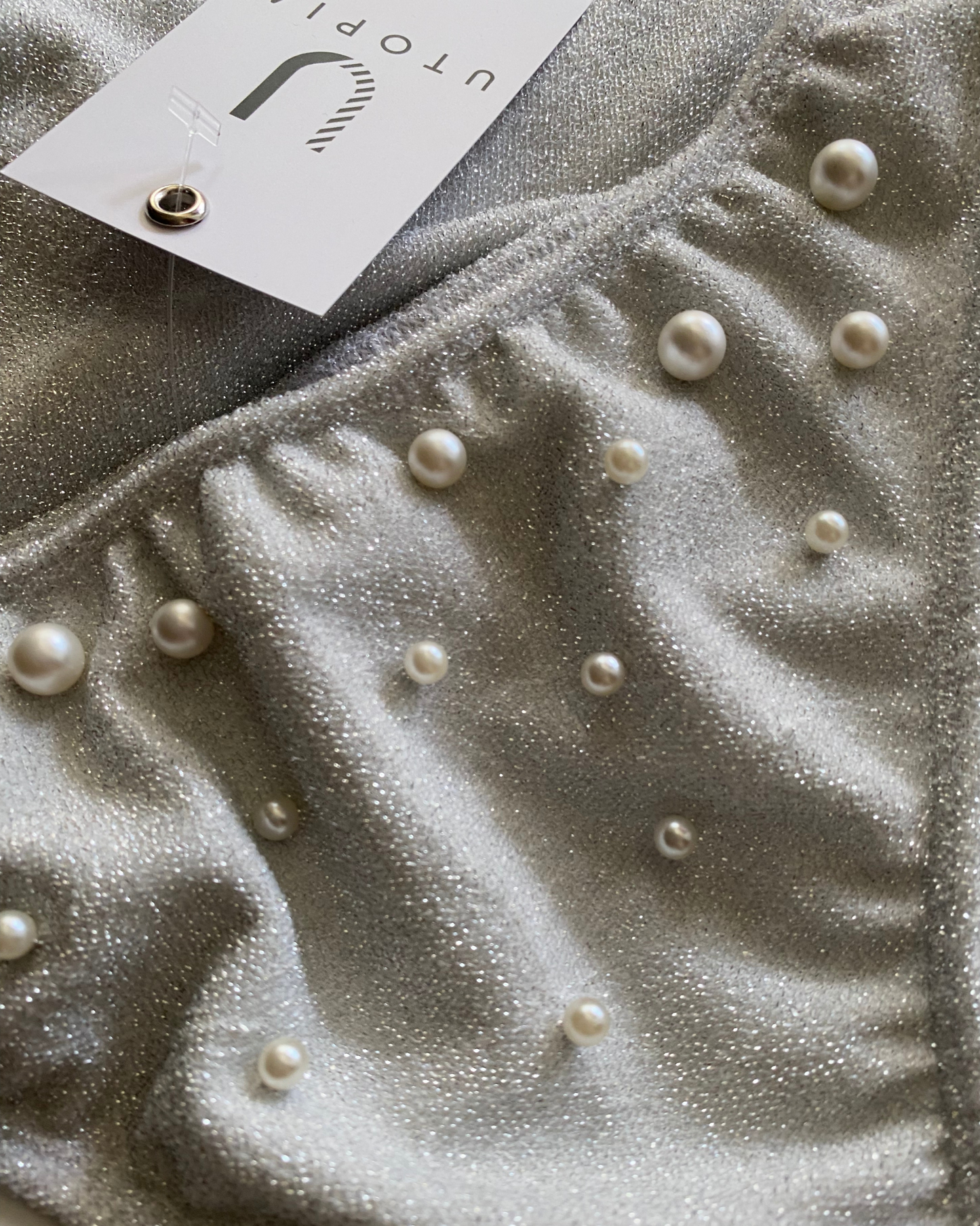 Luna - High-Rise Bridal Bikini Bottom