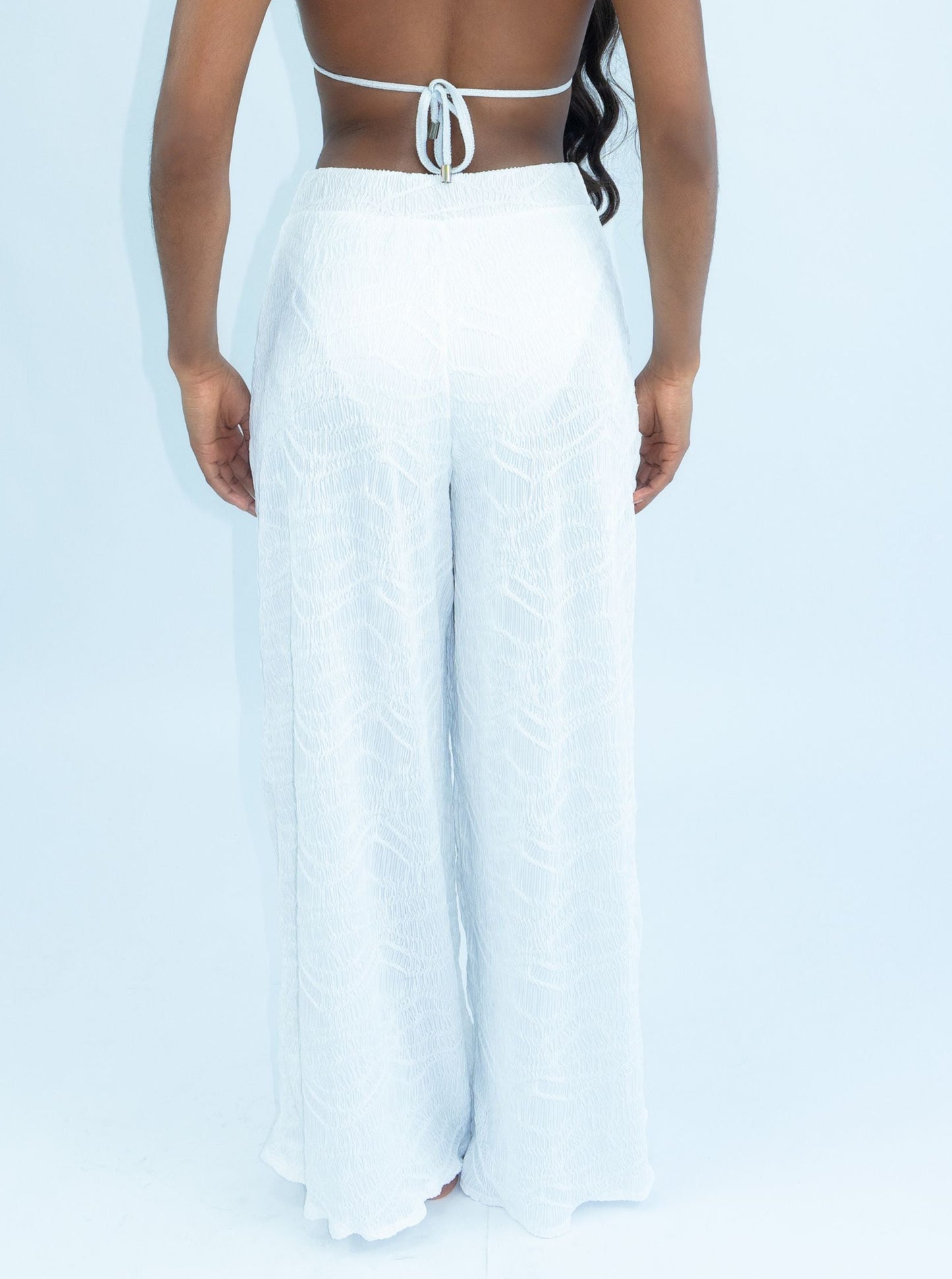 Luz - White flare pants