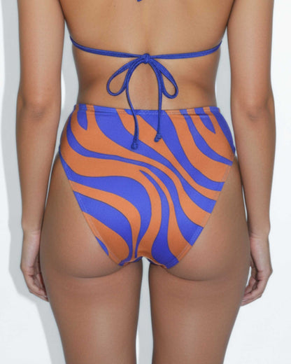 Glow - V Shape bikini bottom - Sunset Tide