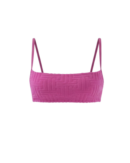 Dudu - Top de bikini estilo bandeau Dune