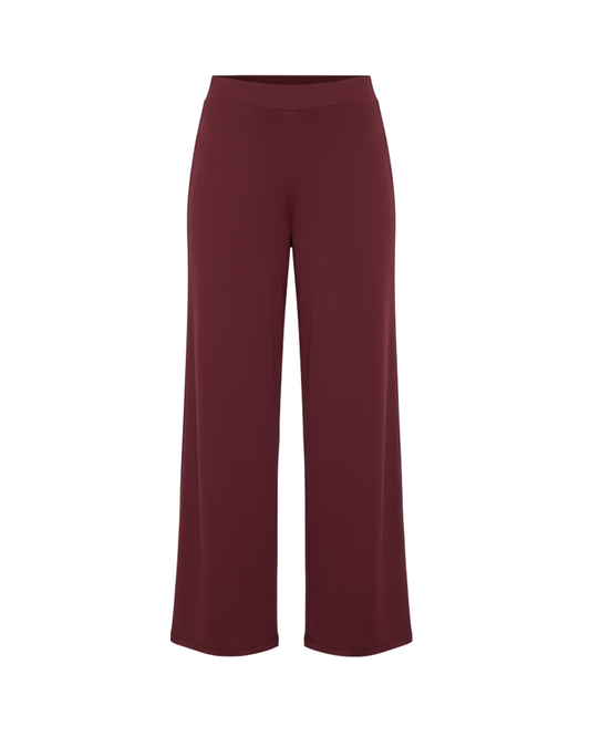 Luz - Flare Pants Ruby Red