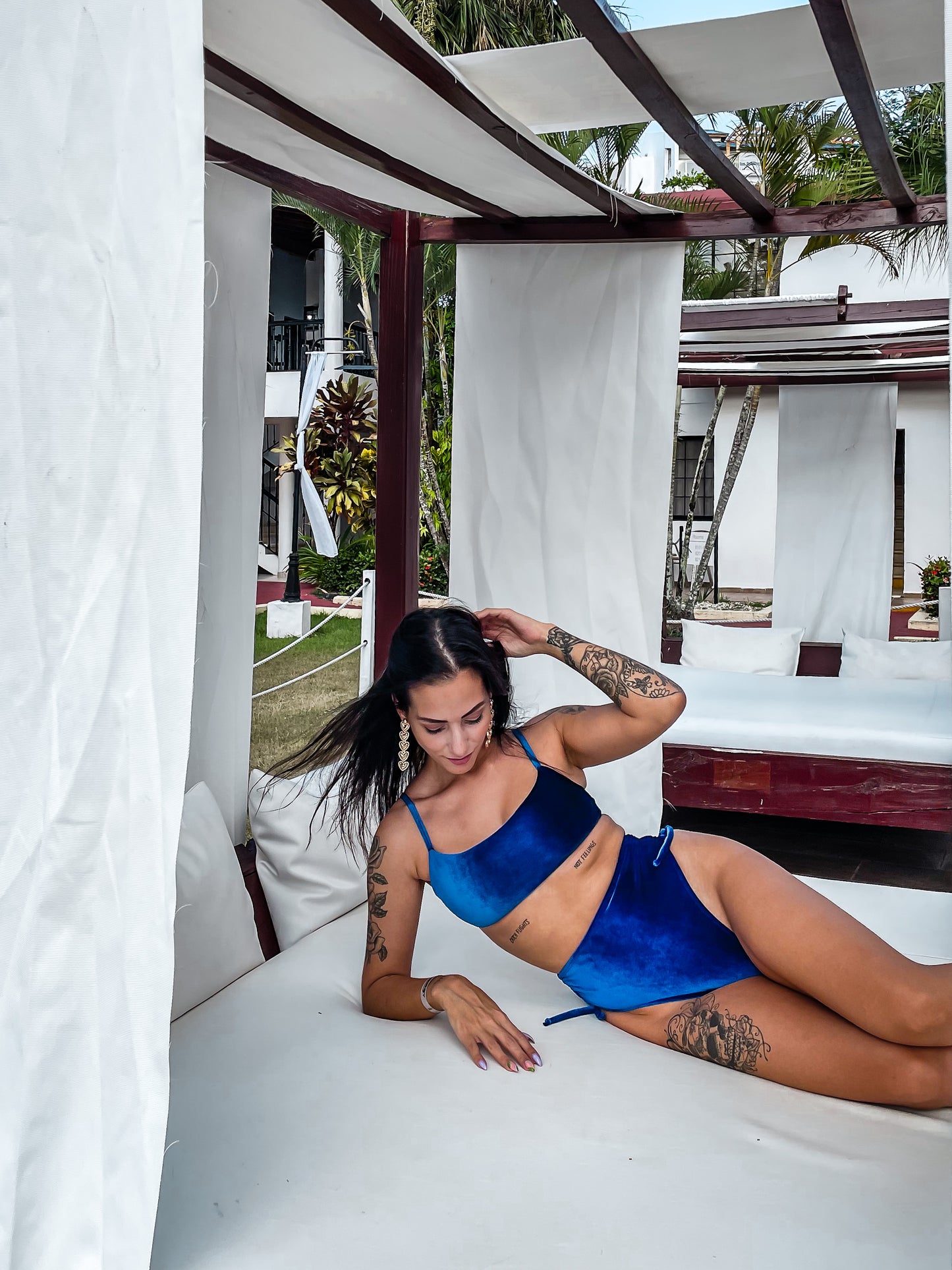 Aida - Klein Velvet High Waist Swimsuit Bottom